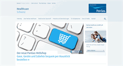 Desktop Screenshot of pangas-healthcare.ch