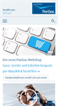Mobile Screenshot of pangas-healthcare.ch